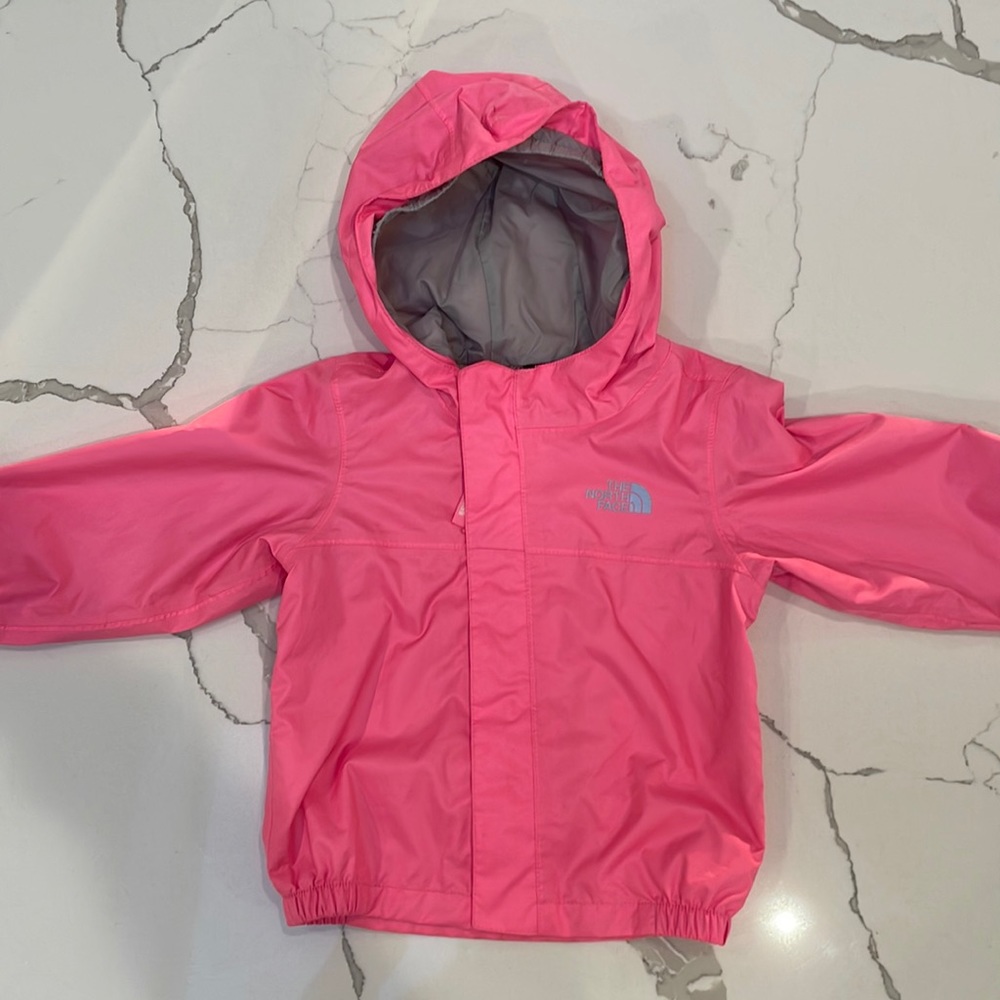 Pink The North Face Tailout Hooded Rain Jacket